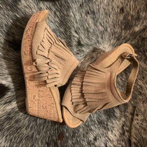 Minnetonka Fringe Wedges